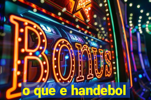 o que e handebol